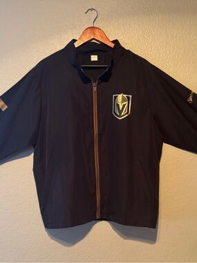 Las Vegas Golden Knights Station Casinos Windbreaker Jacket Full Zip Adult Large